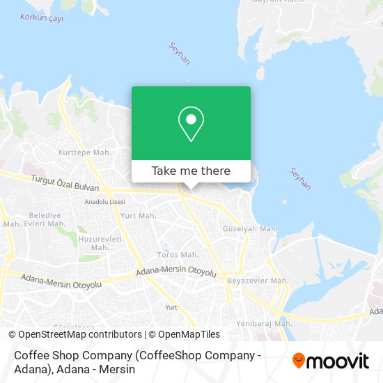 Coffee Shop Company (CoffeeShop Company - Adana) map