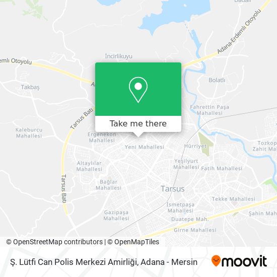 Ş. Lütfi Can Polis Merkezi Amirliği map