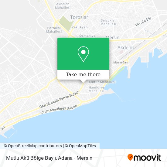 Mutlu Akü Bölge Bayii map