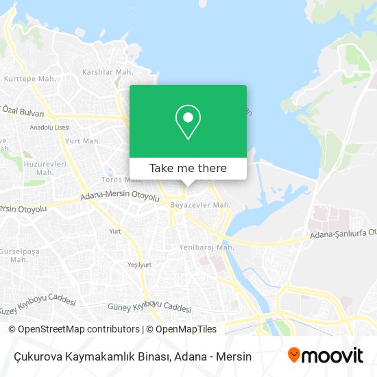 Çukurova Kaymakamlık Binası map