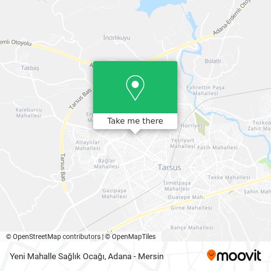 Yeni Mahalle Sağlık Ocağı map