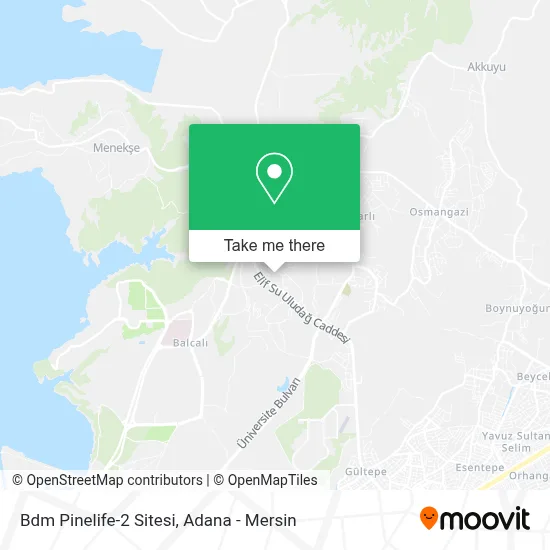 Bdm Pinelife-2 Sitesi map