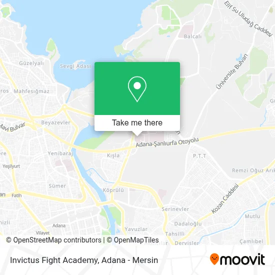 Invictus Fight Academy map