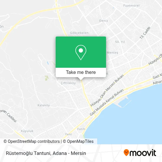 Rüstemoğlu Tantuni map