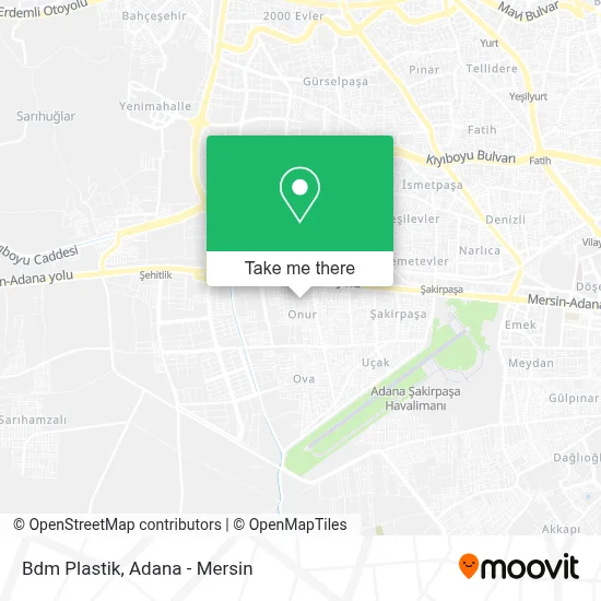 Bdm Plastik map