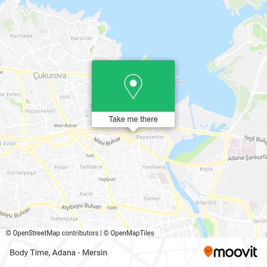 Body Time map
