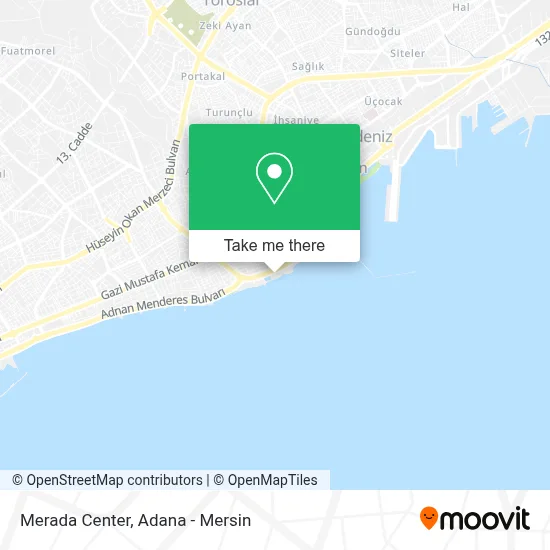 Merada Center map