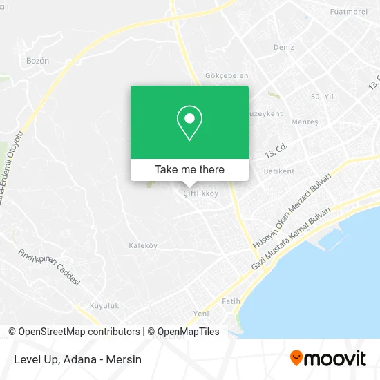 Level Up map