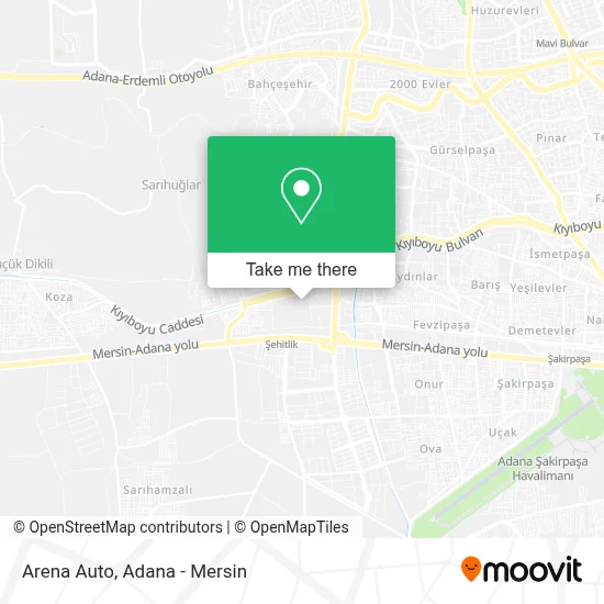 Arena Auto map