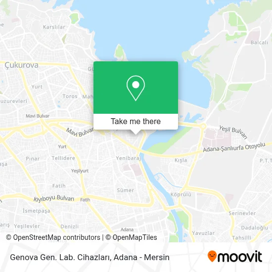 Genova Gen. Lab. Cihazları map
