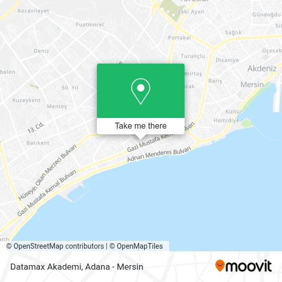 Datamax Akademi map