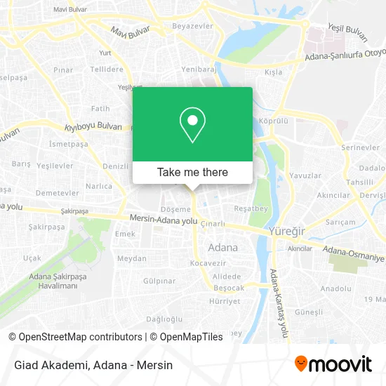 Giad Akademi map