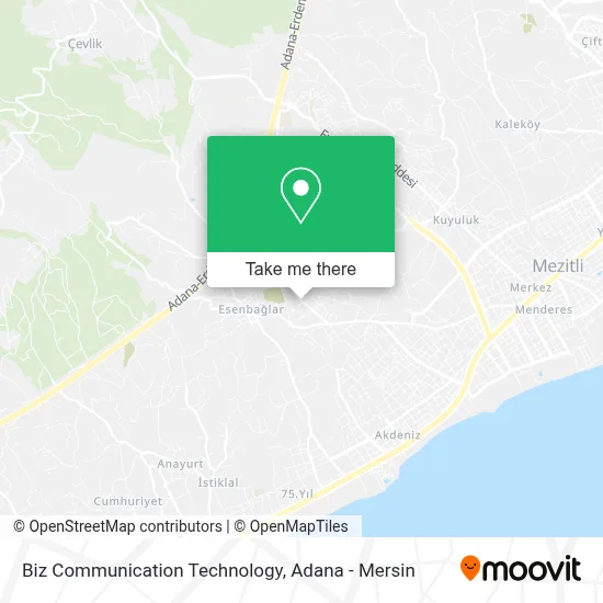 Biz Communication Technology map