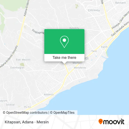 Kitapsan map