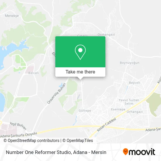 Number One Reformer Studio map