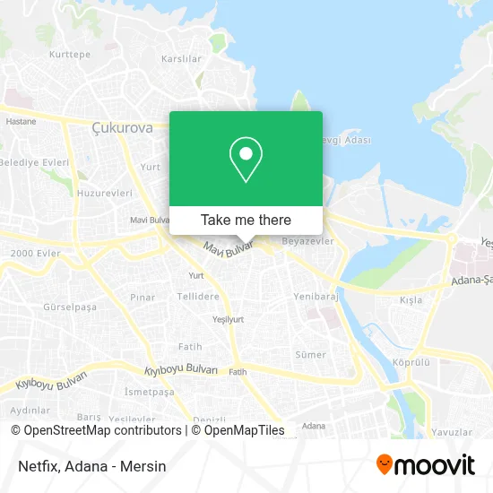 Netfix map