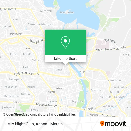 Hello Night Club map
