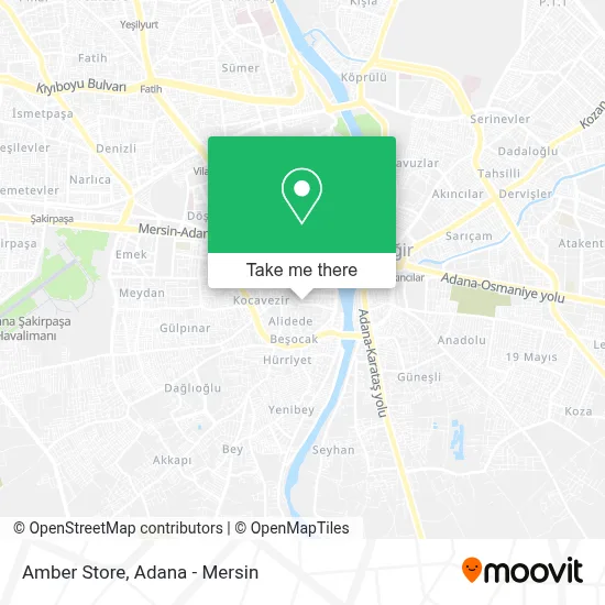 Amber Store map