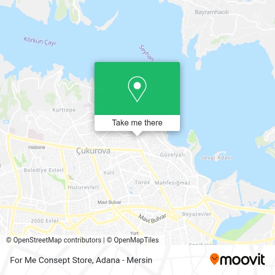 For Me Consept Store map