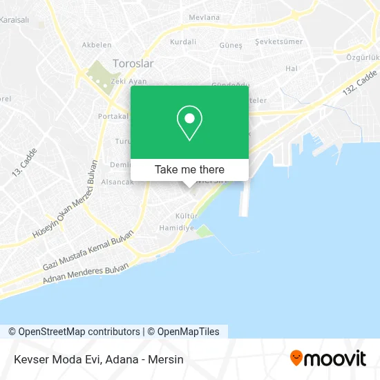 Kevser Moda Evi map