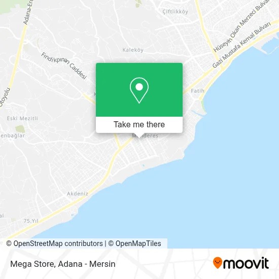 Mega Store map