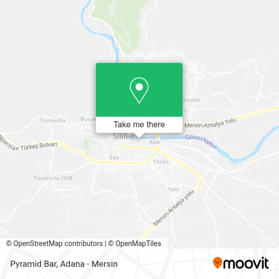 Pyramid Bar map