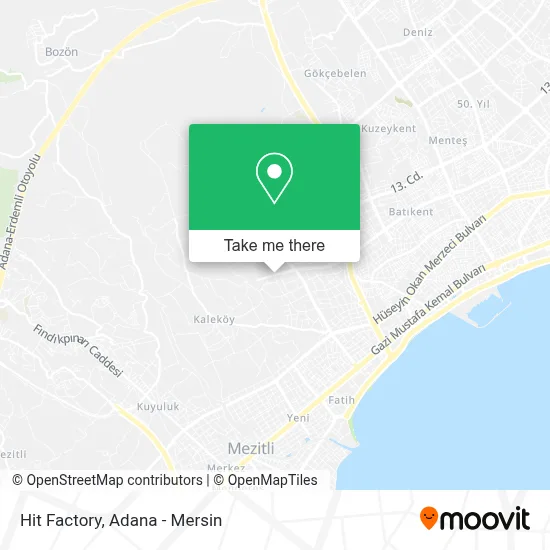 Hit Factory map