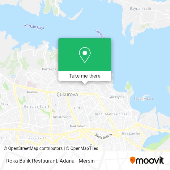 Roka Balık Restaurant map