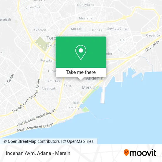 Incehan Avm map