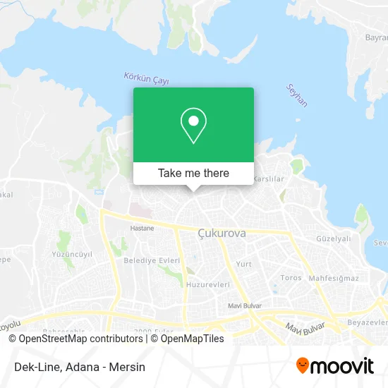 Dek-Line map