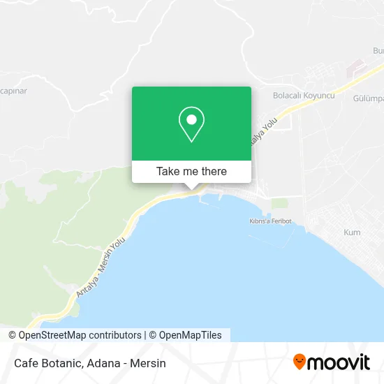 Cafe Botanic map