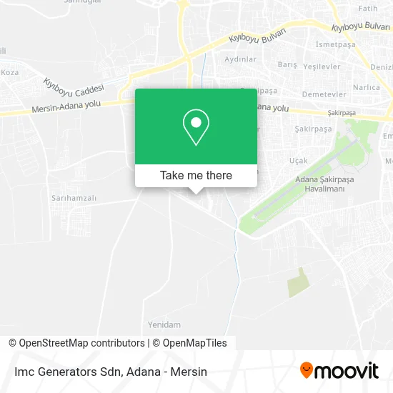Imc Generators Sdn map