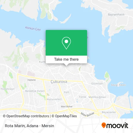 Rota Marin map