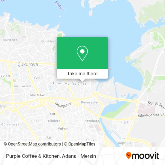 Purple Coffee & Kitchen map
