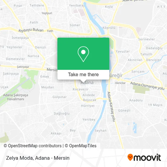 Zelya Moda map
