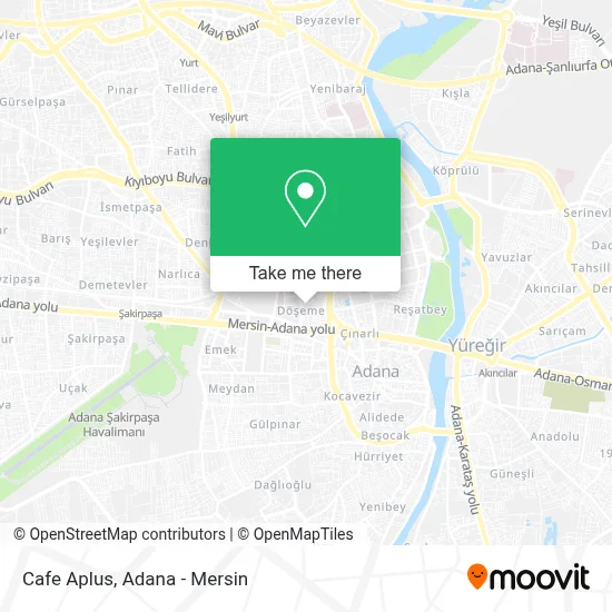 Cafe Aplus map