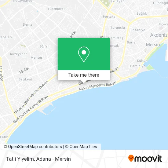 Tatli Yiyelim map
