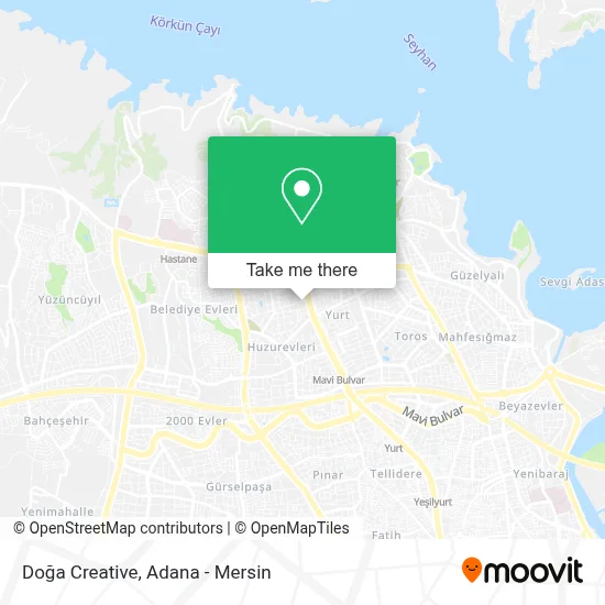 Doğa Creative map