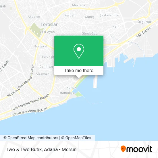Two & Two Butik map
