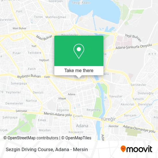Sezgin Driving Course map