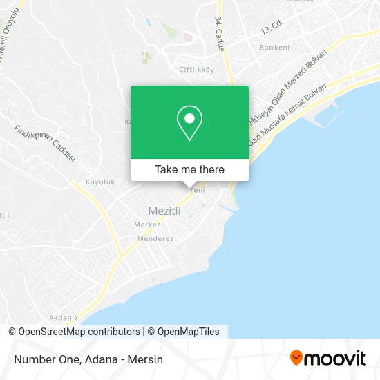 Number One map