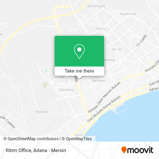 Ritim Office map