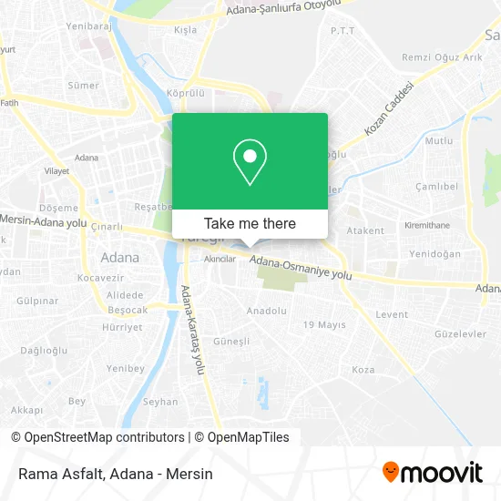 Rama Asfalt map