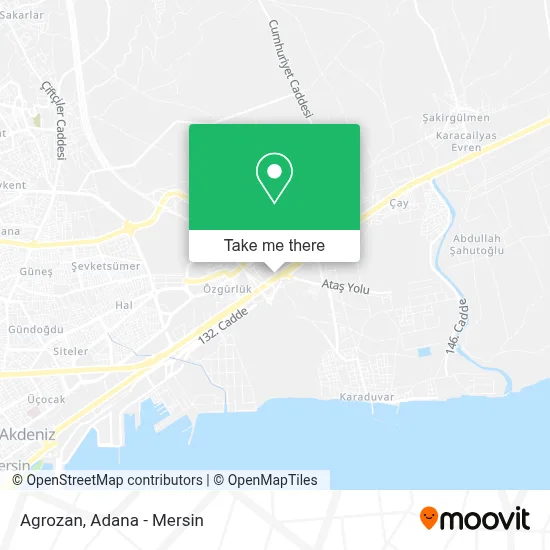 Agrozan map