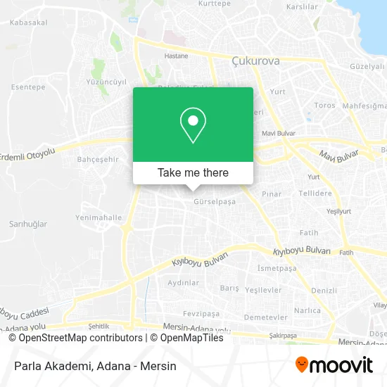 Parla Akademi map