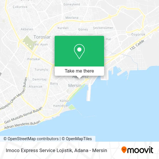 Imoco Express Service Lojistik map