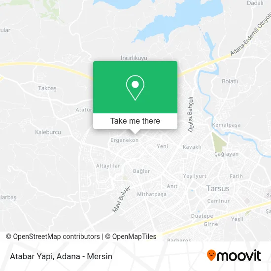 Atabar Yapi map