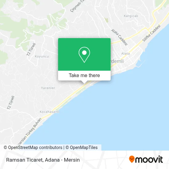 Ramsan Ticaret map