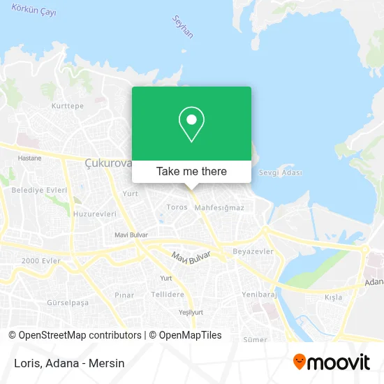 Loris map
