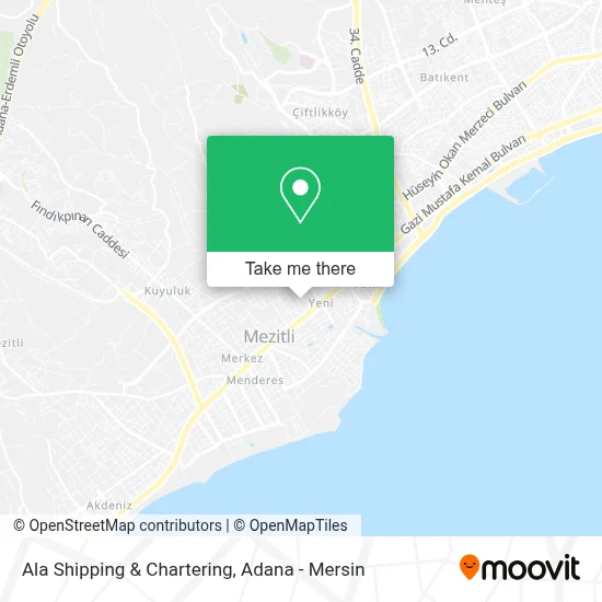 Ala Shipping & Chartering map